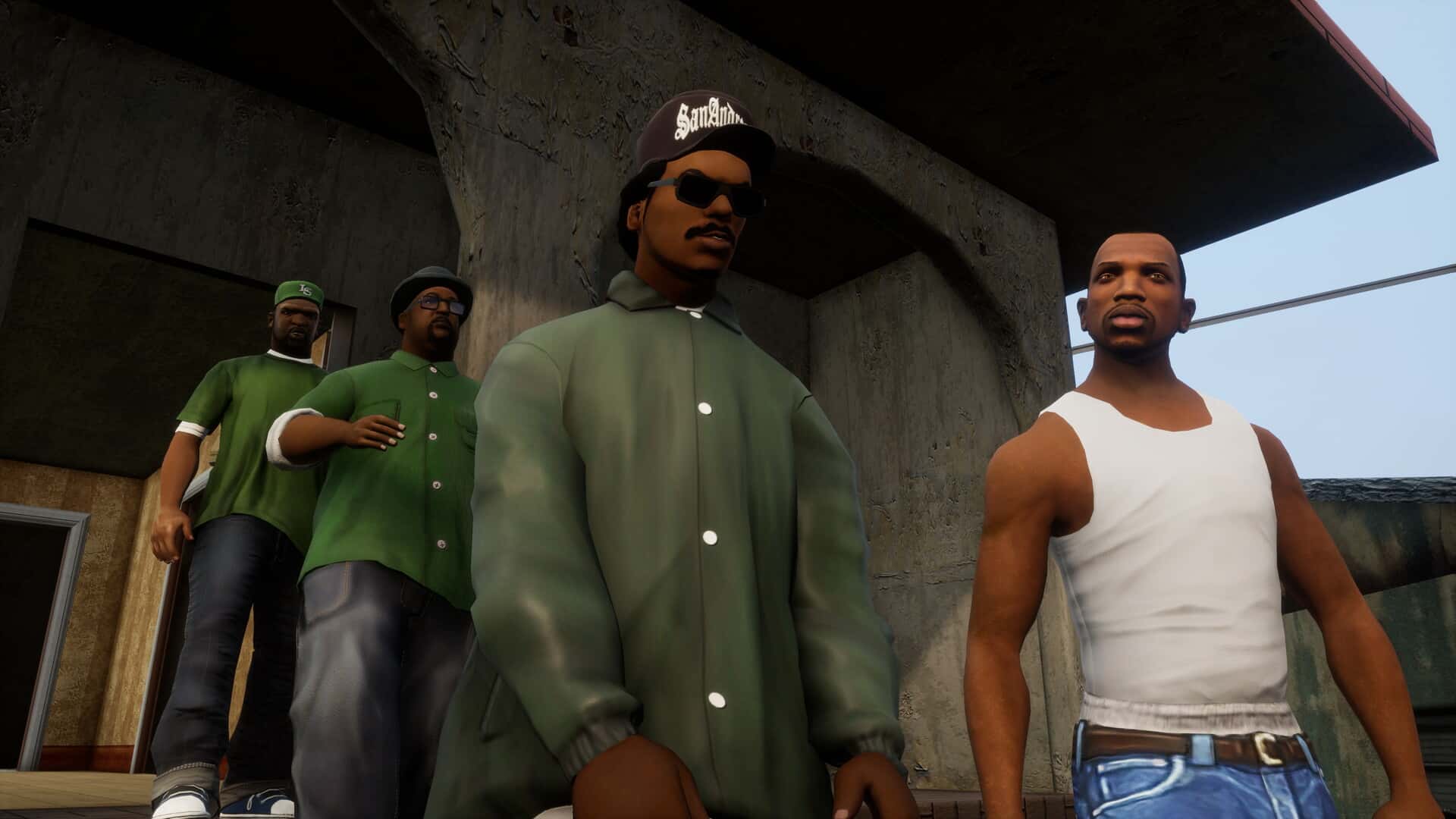 侠盗猎车手：圣安地列斯重制版 GTA San Andreas Definitive Edition 决定版游戏封面
